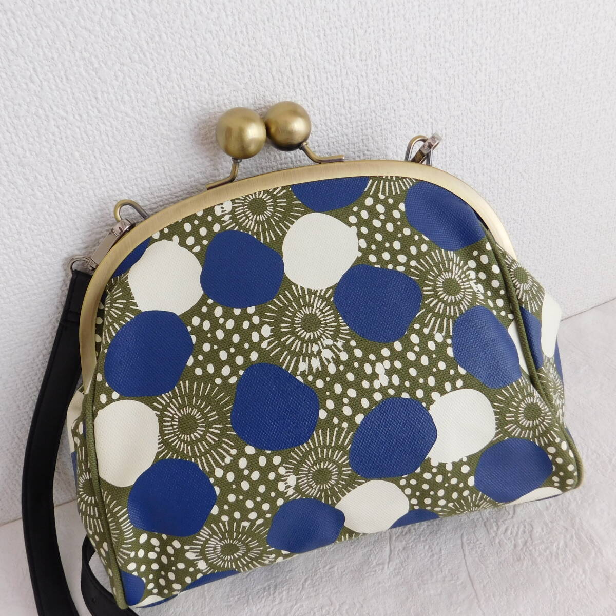 AYANOKOJI★あやの小路★京都★がま口ショルダーバッグ★３点以上は送料無料★E343_画像2