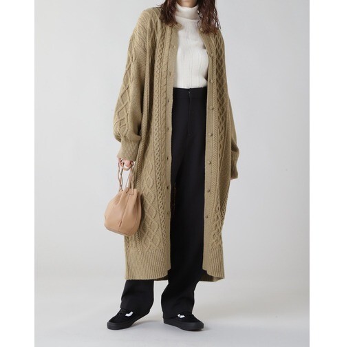 ROSE BUD★ローズバッド★１回着★ニットアウター★定価14850★E274_画像9