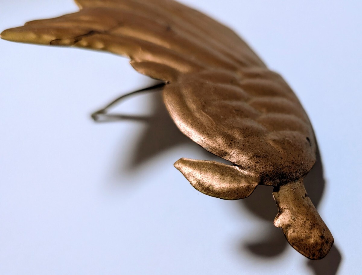 時代 金具 蓑亀 真鍮 和家具 福島 箪笥 和箪笥 船箪笥 水屋箪笥 縁起物 骨董 古美術 伝統工芸_画像4