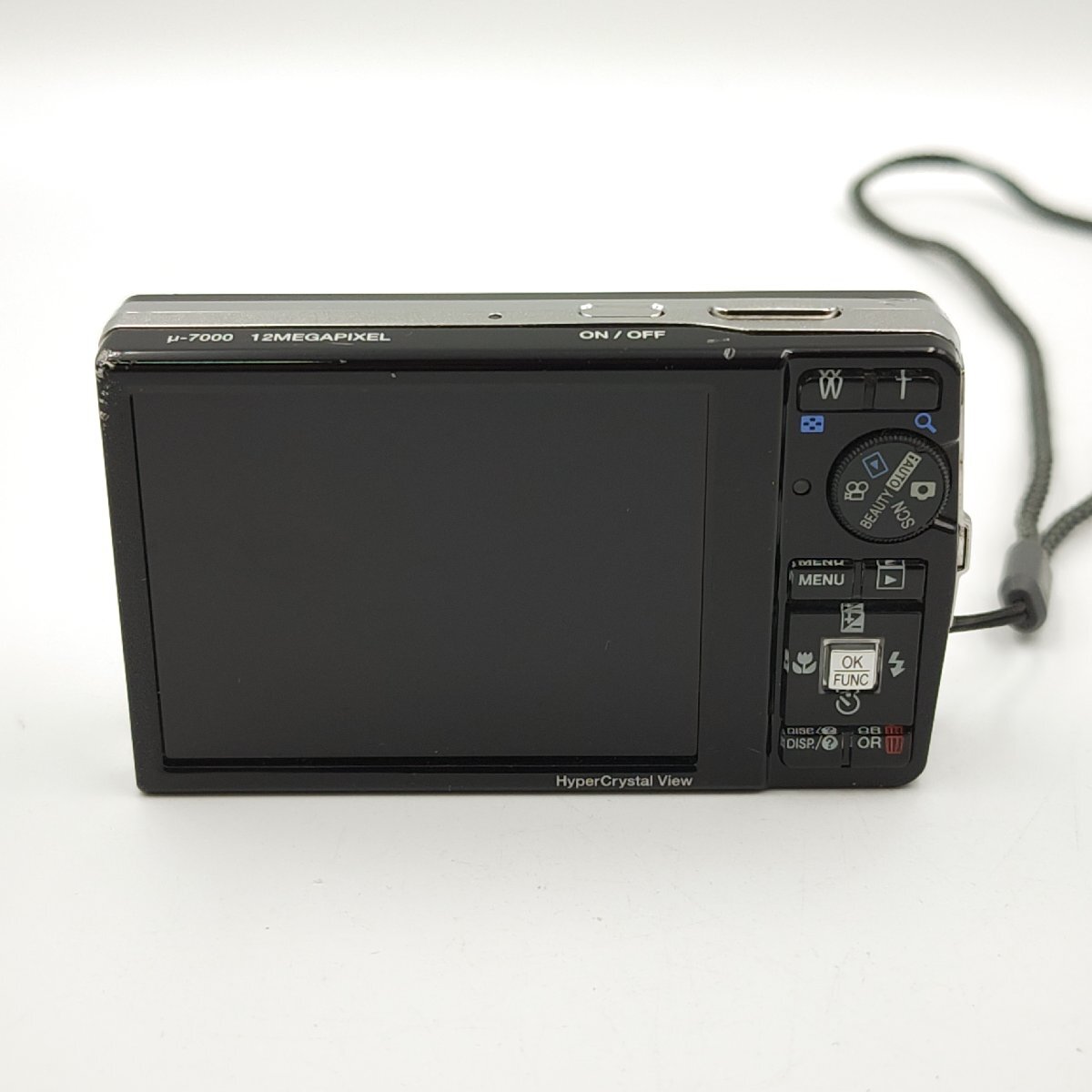 オリンパス ミュー μ-7000 コンパクトデジタルカメラ シルバー_画像2