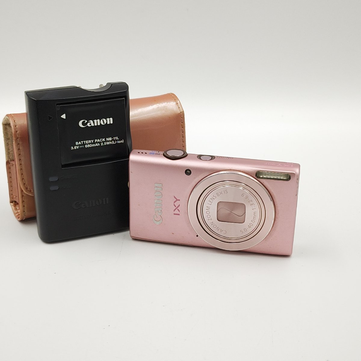キャノン IXY 90F コンパクトデジタルカメラ ピンク_画像1