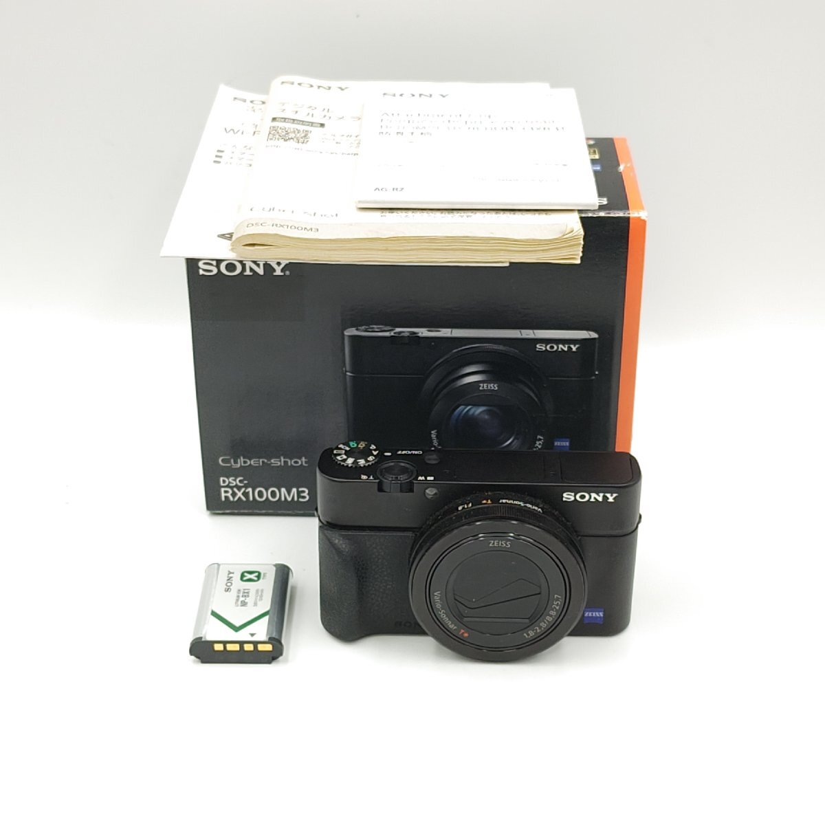 【T】ソニー サイバーショット RX100 III コンパクトデジタルカメラ ブラック_画像1