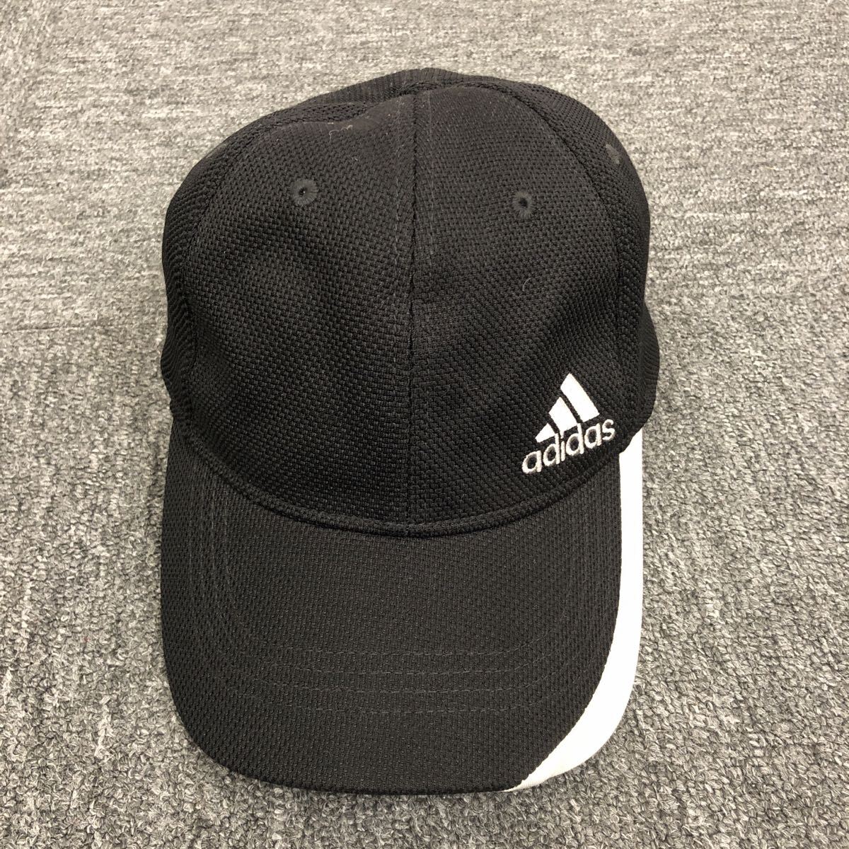 即決 adidas アディダス キャップ 帽子 ブラック_画像2
