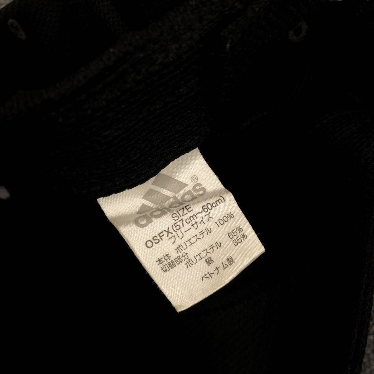 即決 adidas アディダス キャップ 帽子 ブラック_画像6