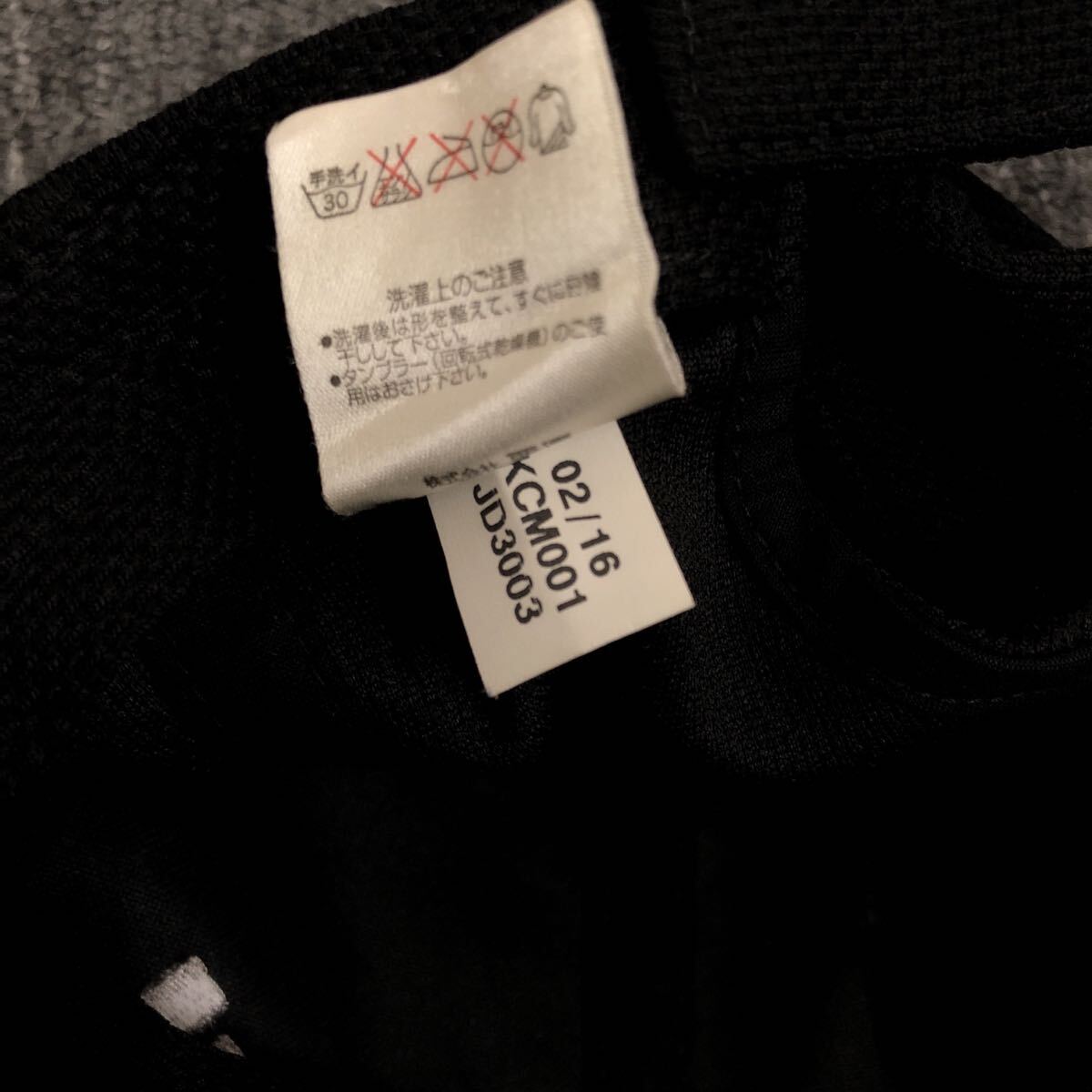 即決 adidas アディダス キャップ 帽子 ブラック_画像7