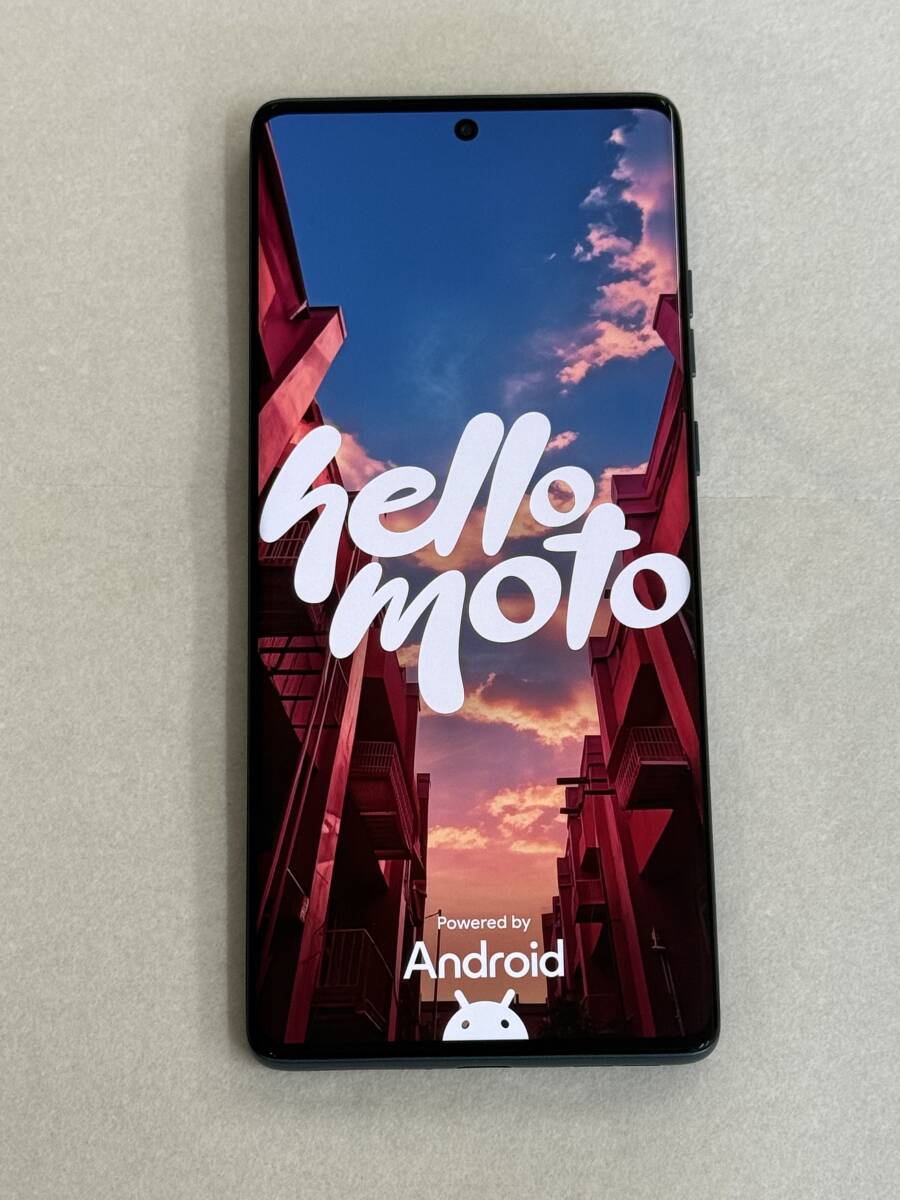 ★ 海外SIMフリー Motorola Edge 50 Fusion グリーン 256GB (8GB RAM) XT2429-2 本体のみ ※ 良品 ★_画像1