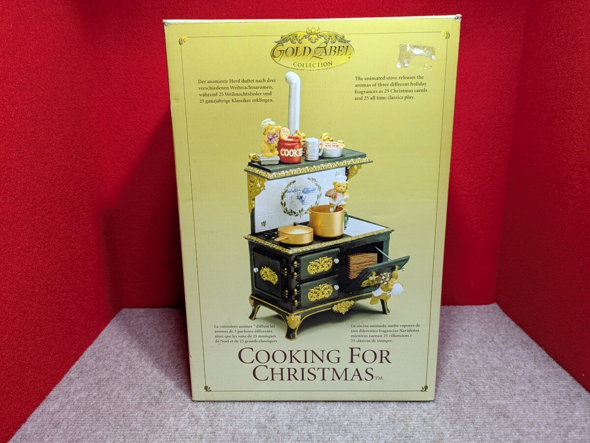 [ анимация есть ]Mr.Christmas Mr. Рождество Gold этикетка [ Рождество поэтому. кулинария ] мюзикл кухня 