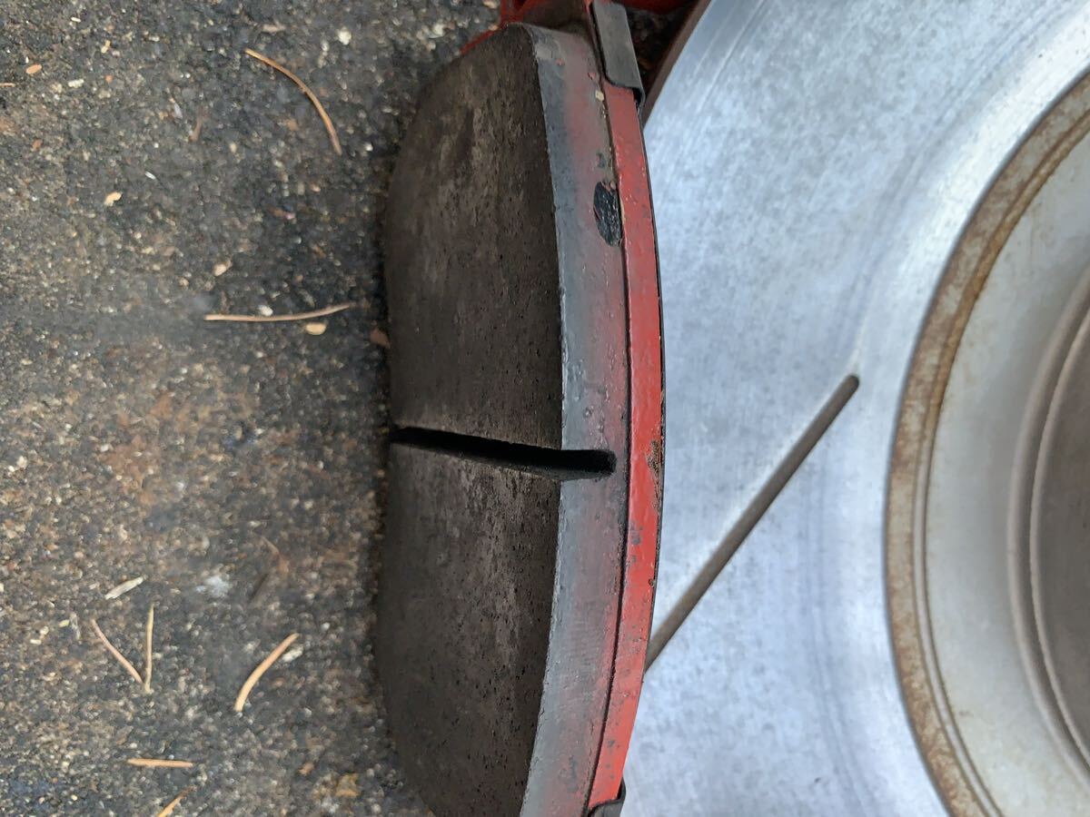 DIXCLブレーキローター　FSタイプ6本スリット　品番フロント3617039 リア3657024 86GTリミテッド　BRZ 。パッドADVICS フロント　リア_画像8