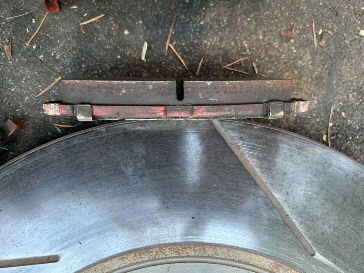 DIXCLブレーキローター　FSタイプ6本スリット　品番フロント3617039 リア3657024 86GTリミテッド　BRZ 。パッドADVICS フロント　リア_画像9