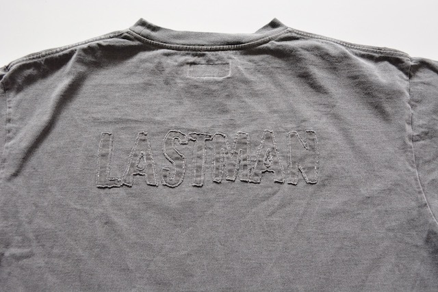 【 LASTMAN 】半袖 Tシャツ Lサイズ グレー 日本製 ラストマン_画像3