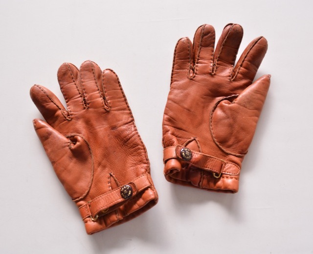 ＊ DENTS デンツ　裏地 カシミヤ レザー グローブ 7 1/2 7H 手袋_画像2