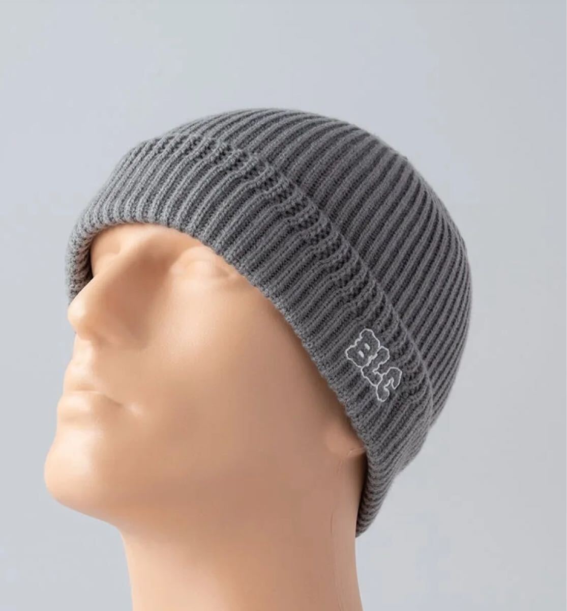 BLUCO/ブルコ　ワッチキャップ　グレー_画像1