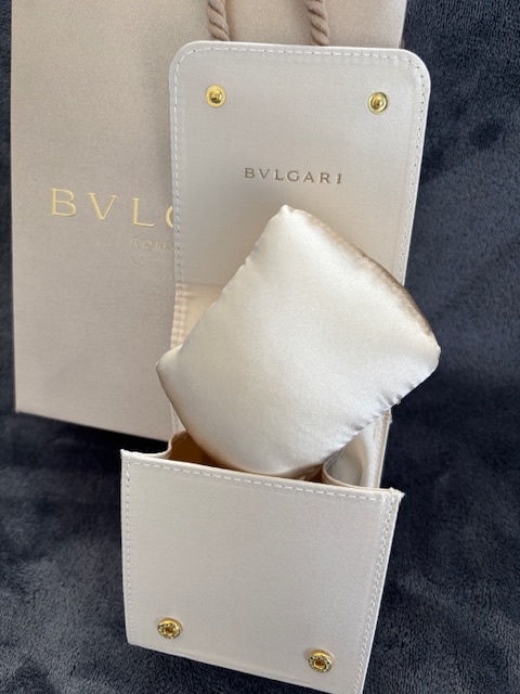 美品 ブルガリ 時計 ブレスレット ジュエリー ウォッチケース ソフトケース　紙袋_画像4