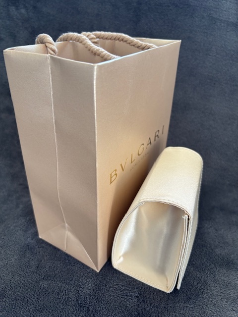 美品 ブルガリ 時計 ブレスレット ジュエリー ウォッチケース ソフトケース　紙袋_画像6
