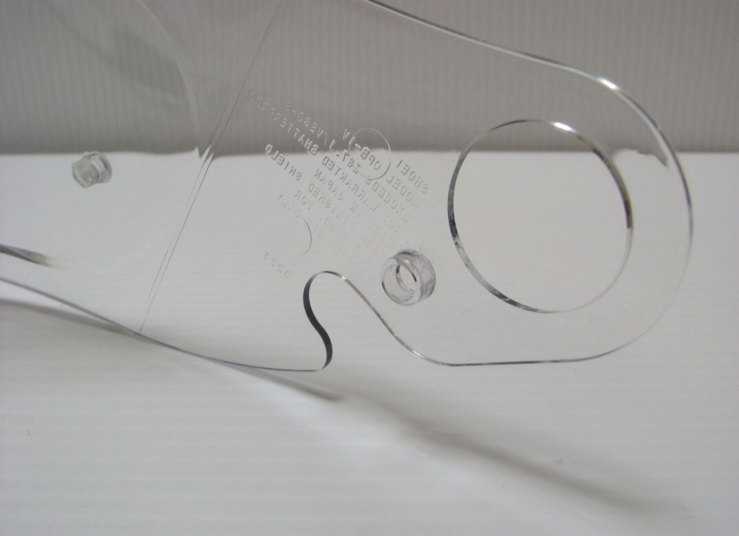 Shoei CPB-1V контактный замок прозрачный защита грамм Star б/у хороший товар бесплатная доставка SHOEI PINLOCK Glamster