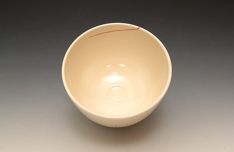 ☆星夢☆18 利昇窯 三代 加藤利昇 海の幸 茶碗 共箱 茶道具_画像5