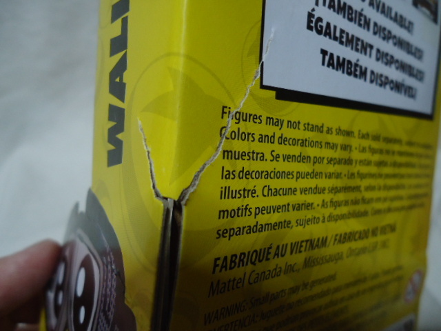 ＵＳ　2024年製　WALL・E　ウォーリー　9センチ　フィギュア　ドール　飾り物　新品　未開封物　マテル_画像6