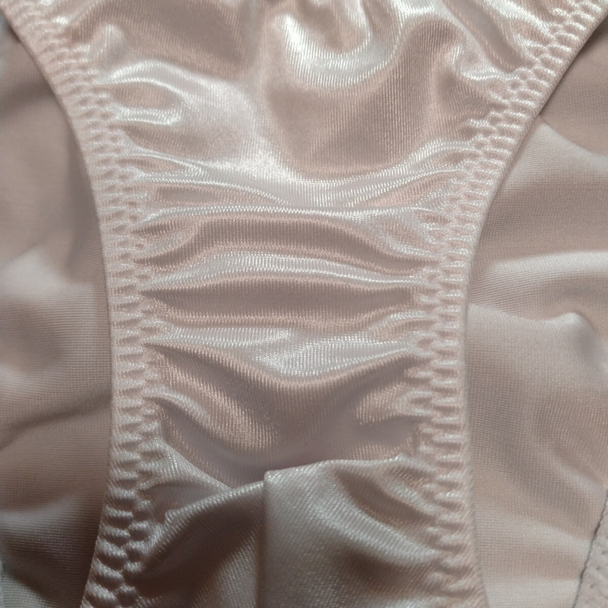 La Pomme Homme ラポームオム メンズビキニショーツ スーパーWET タイトフィット ハーフシーム フルバック ホワイト Mサイズ_画像2