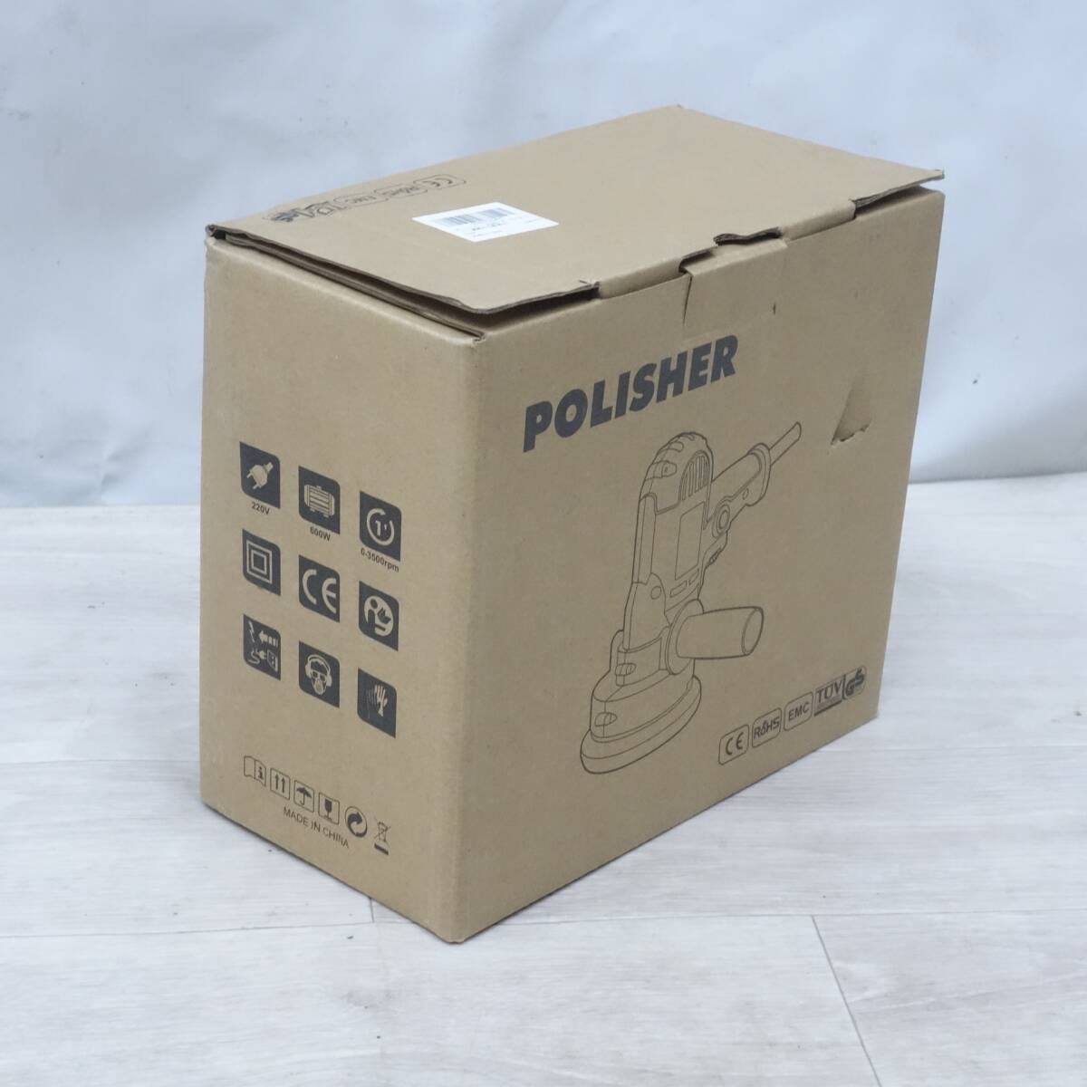 ●複数在庫有●[送料無料] 未使用◆Elikliv ポリッシャー POLISHER 110V/220V 研磨 洗車 軽量 電動 工具◆_画像3