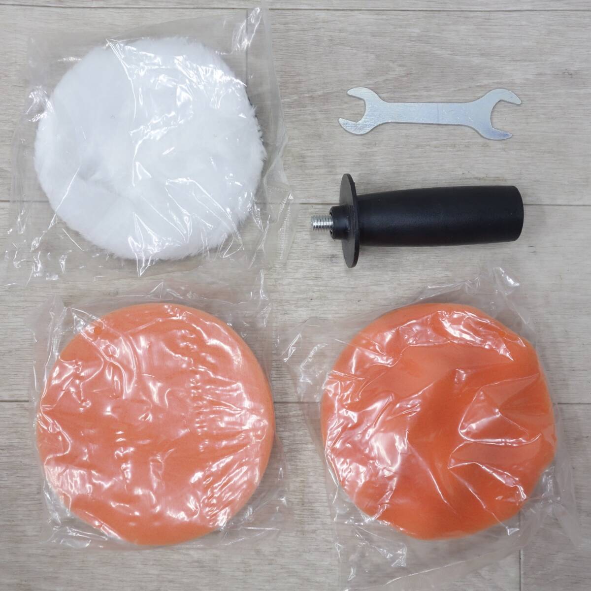 ●複数在庫有●[送料無料] 未使用◆Elikliv ポリッシャー POLISHER 110V/220V 研磨 洗車 軽量 電動 工具◆_画像9