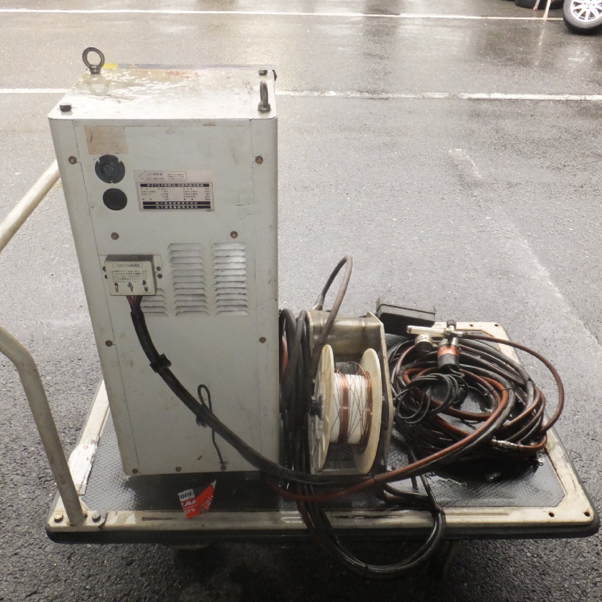 岐阜発★松下 Panasonic サイリスタ制御CO2溶接用直流電源 YD-356K-5 200V 60Hz ワイヤ送給装置 YW-351F セット★現状品_画像2