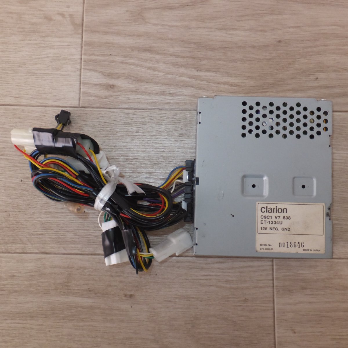 ★クラリオン製 マツダ 純正 カメラコントロールユニット C9C1 V7 538 ET-1334U カメラコンピューター★現状品_画像1