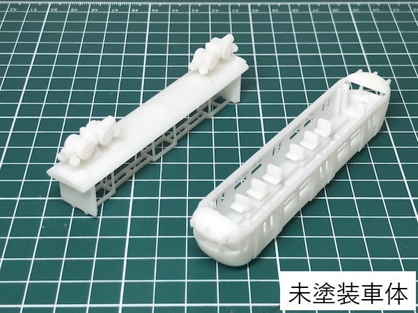 東山公園のモノレール(未塗装版)(1/150) すずめ模型製3Dプリントパーツ N-S287_画像3
