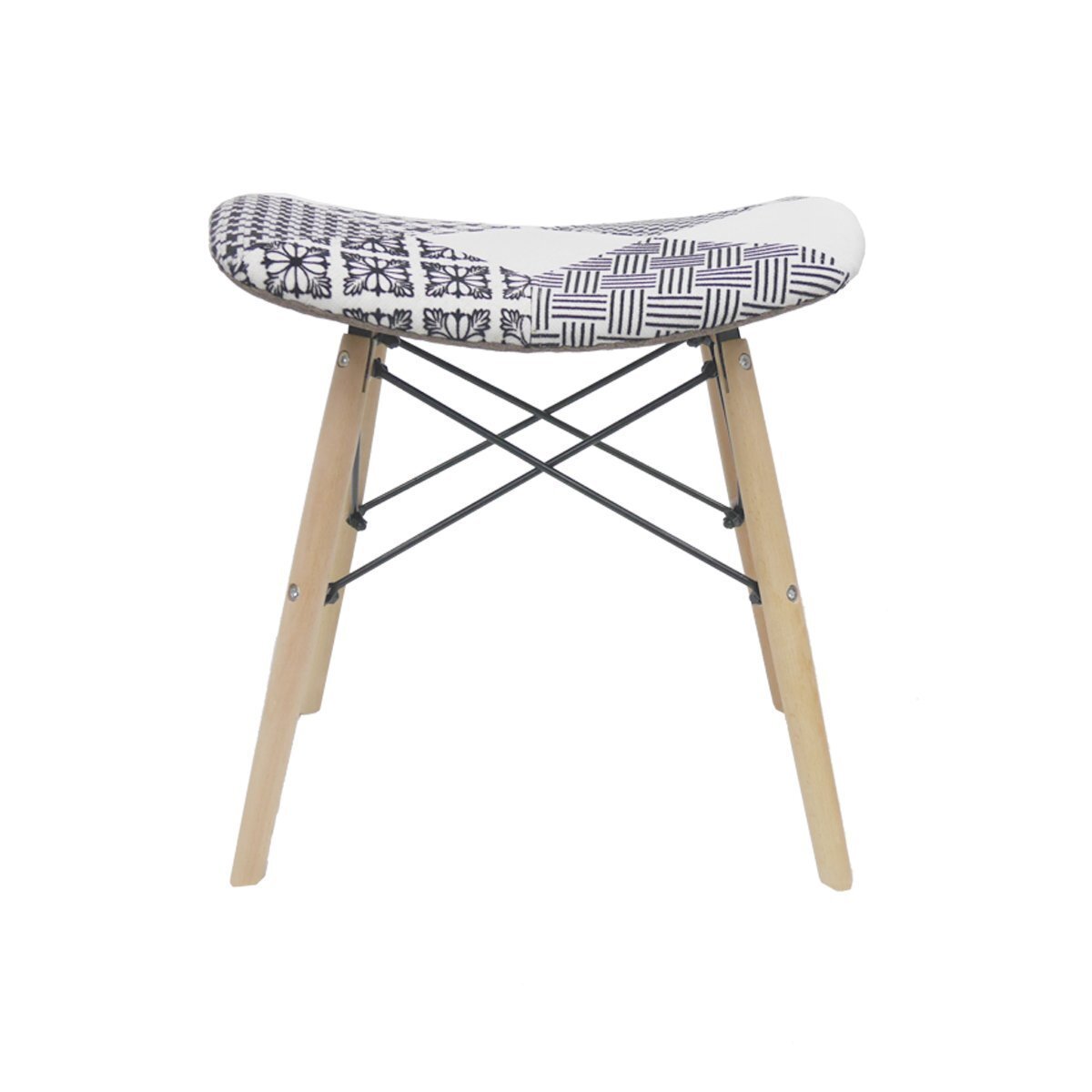 Eames табурет стул PP-638 дерево ножек дизайнерский мебель модный интерьер подставка для ног ткань монохромный 4 ножек комплект EM-51