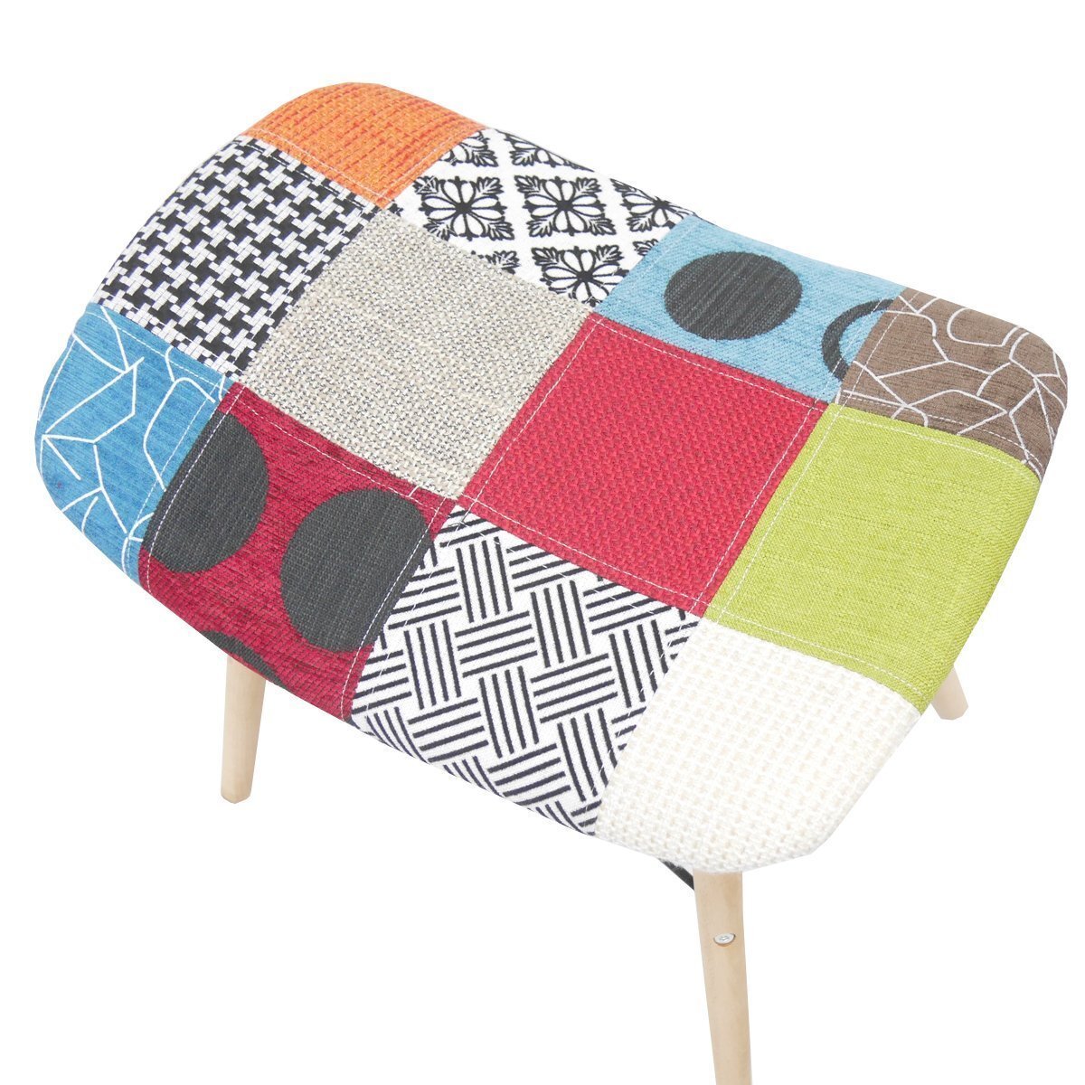  Eames табурет стул PP-638 дерево ножек дизайнерский мебель модный интерьер подставка для ног ткань проверка 1 ножек [EM-52]