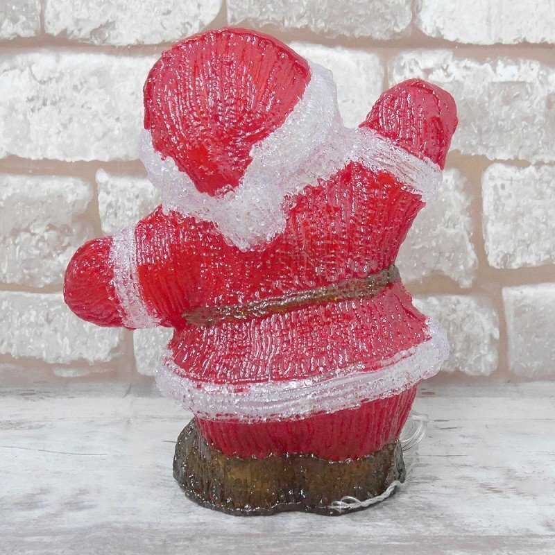 1円 可愛いサンタ30cm クリスマス LEDイルミネーション モチーフライト LEDライト オブジェ 立体 ガーデニング 屋内屋外 電飾 店舗 TAC-12_画像7