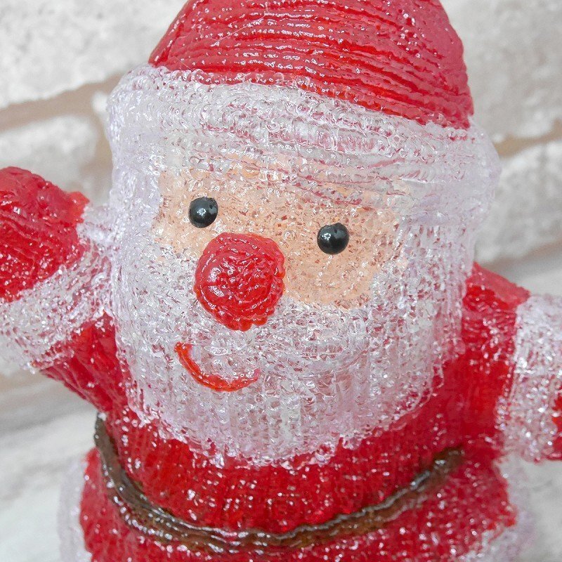 1円 可愛いサンタ30cm クリスマス LEDイルミネーション モチーフライト LEDライト オブジェ 立体 ガーデニング 屋内屋外 電飾 店舗 TAC-12_画像8