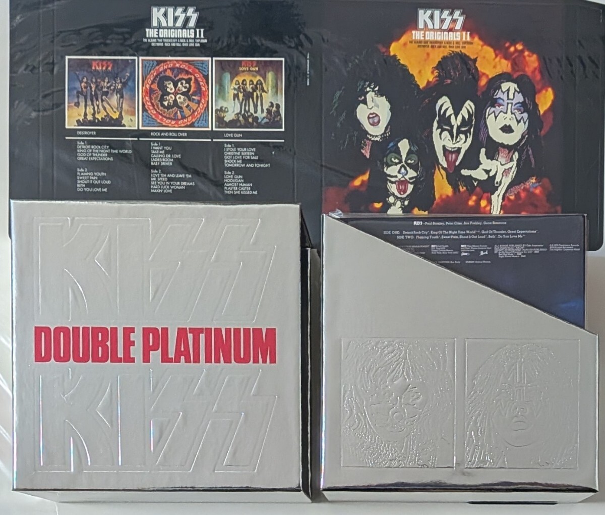 Kiss* ограничение бумага jacket 10CD/ привилегия obi / жакет * комплект 2 листов /tif*kava-/ каталог * сиденье есть