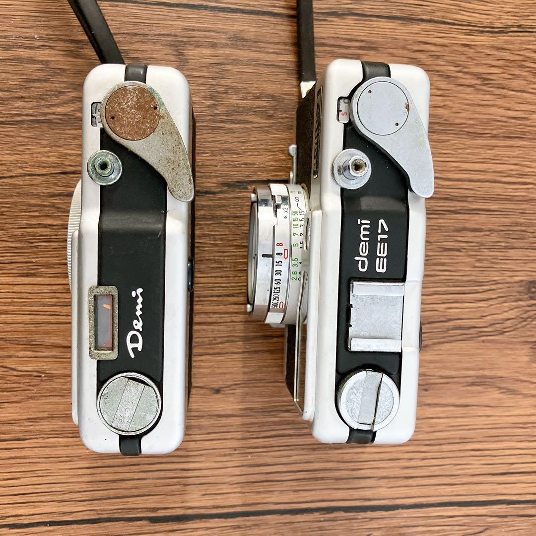 Canon demi EE17 ハーフフィルムカメラ 等　まとめ　２台　ジャンク_画像2