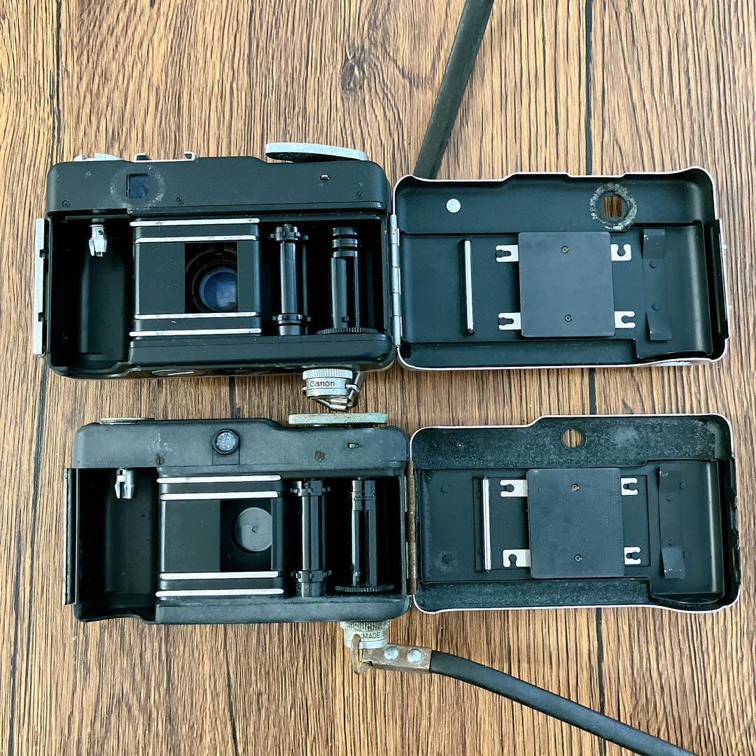 Canon demi EE17 ハーフフィルムカメラ 等　まとめ　２台　ジャンク_画像5