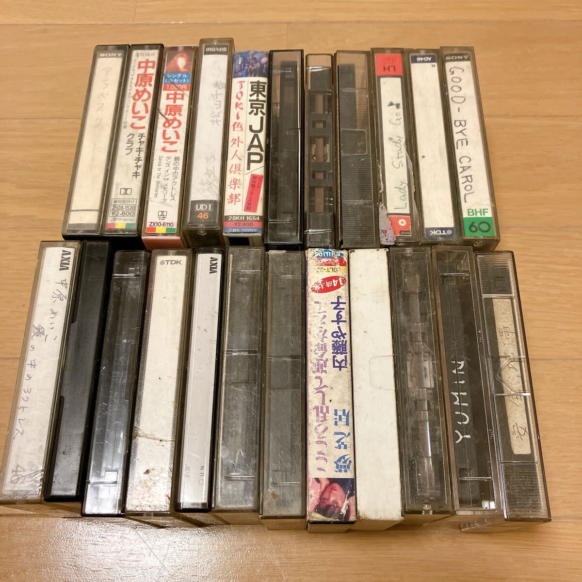 カセットテープ23本 中古 動作未確認 ジャンク _画像1