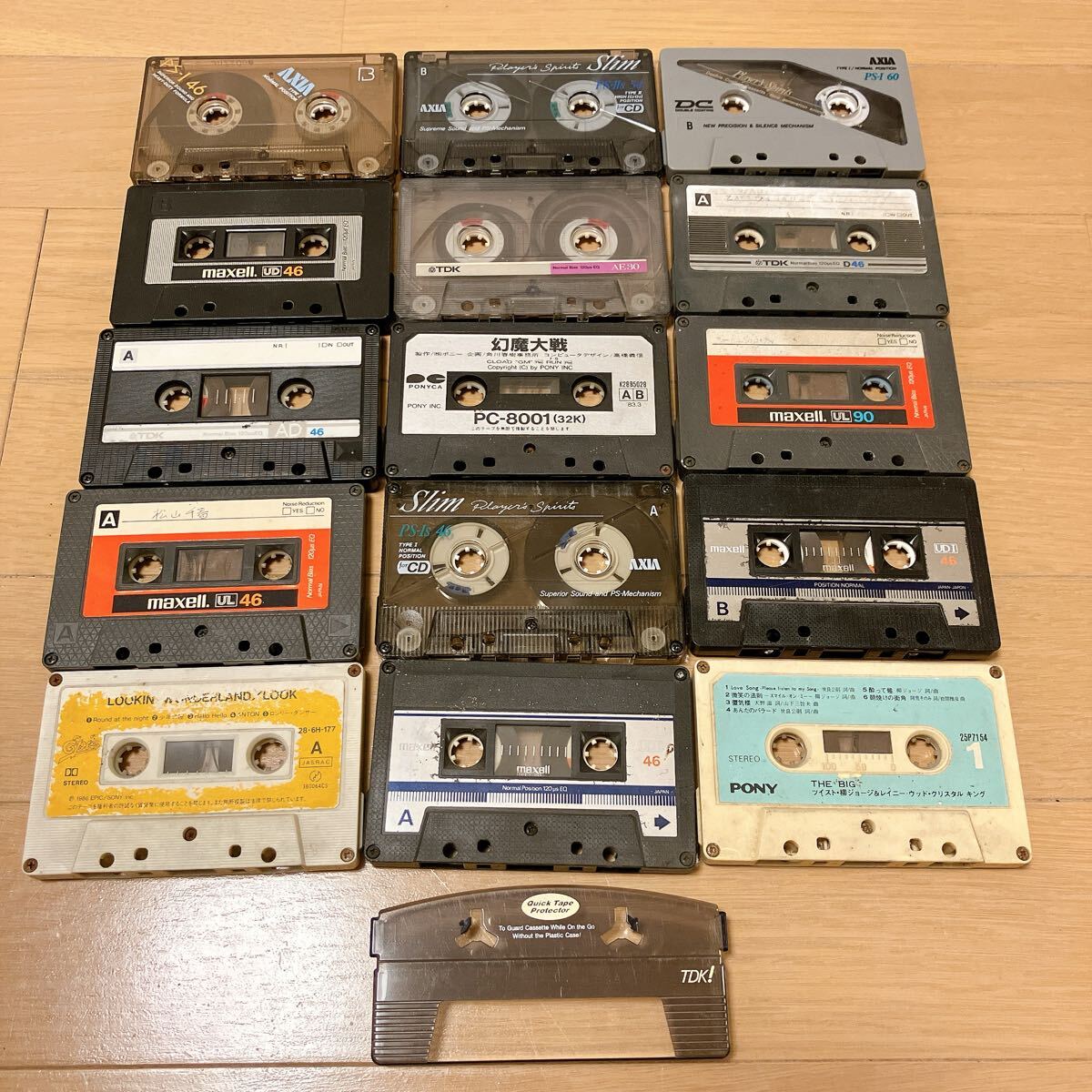 カセットテープ15本 中古 動作未確認　ジャンク_画像1