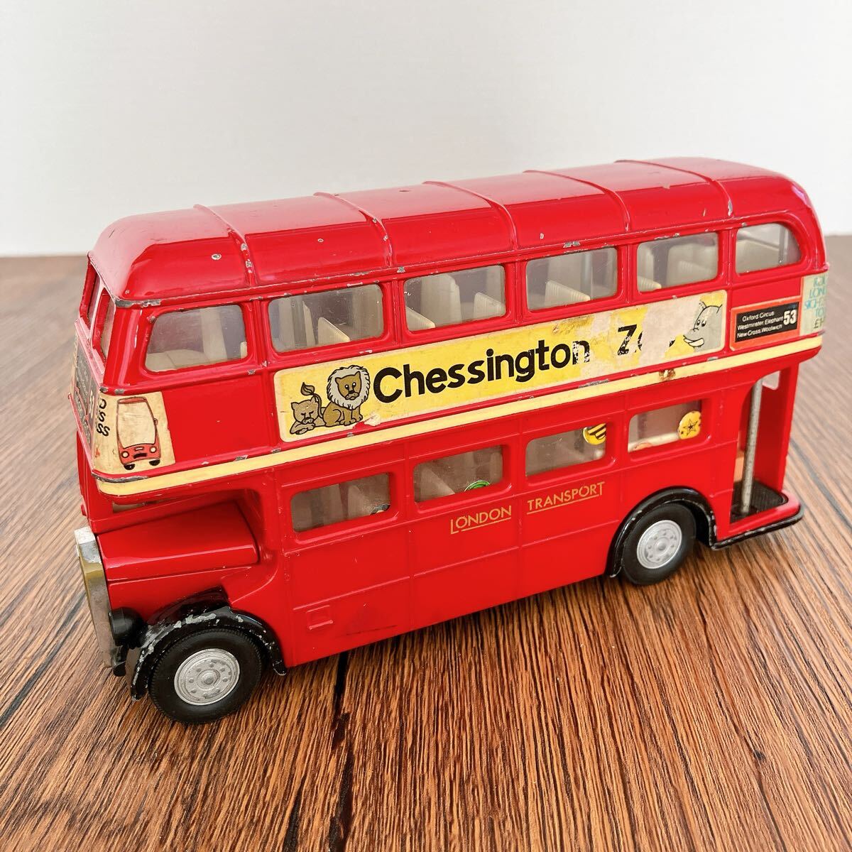 トミカダンディロンドンバス ミニカー Chessington Zoo 1/43_画像1
