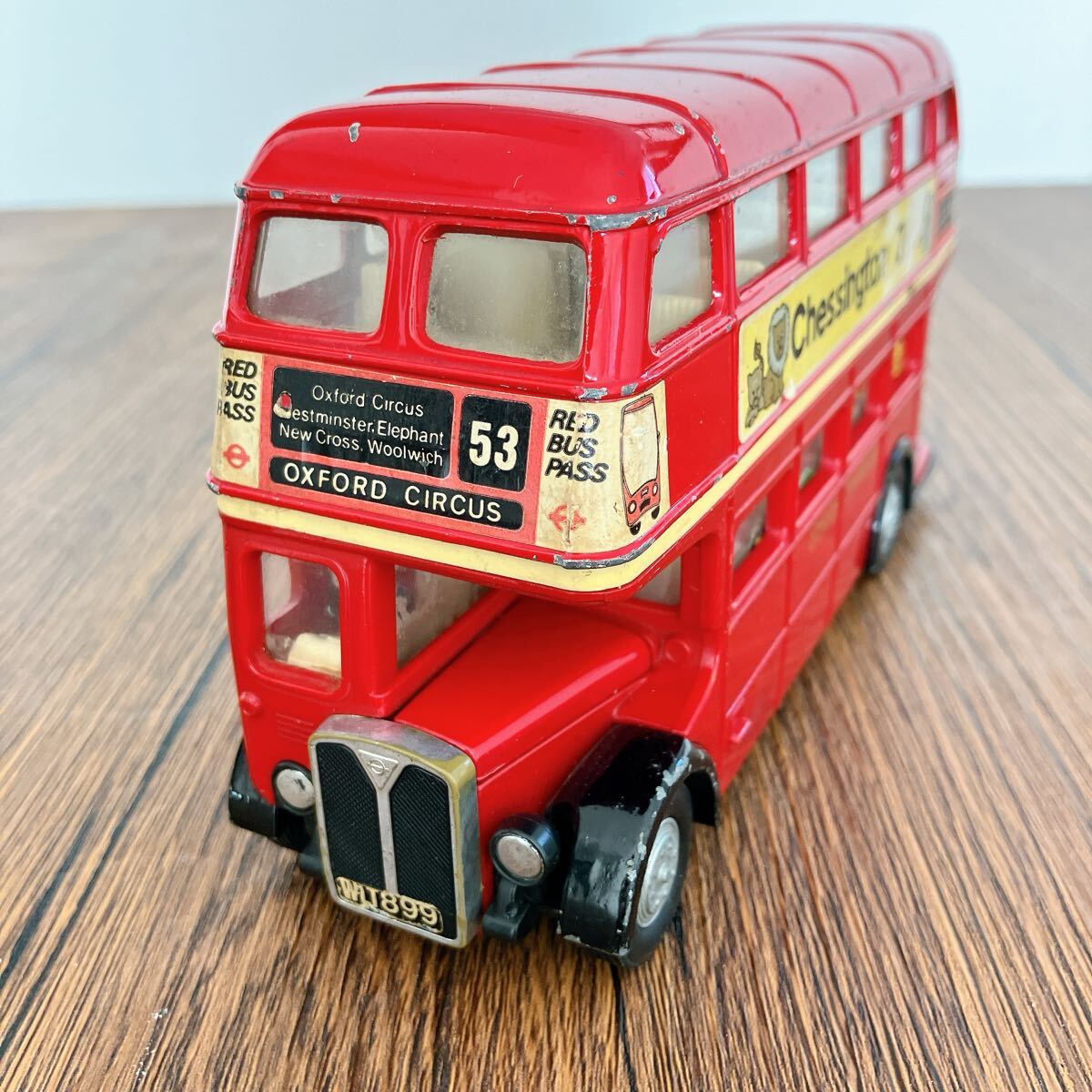 トミカダンディロンドンバス ミニカー Chessington Zoo 1/43_画像2