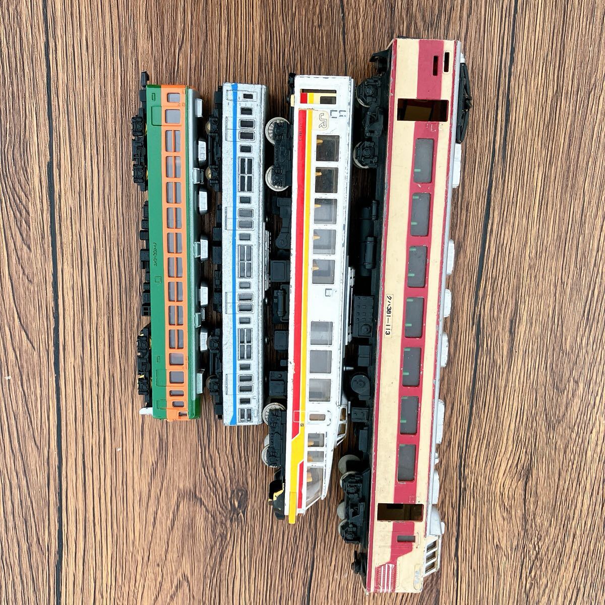 鉄道模型　電車　車両　当時物 昭和レトロ　4台まとめ　現状品　サクラ　ダイヤペット　米澤玩具　YONEZAWA TOYS_画像7