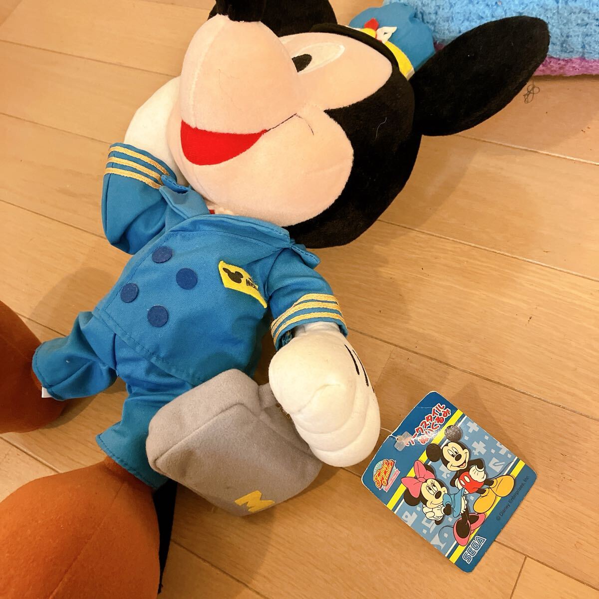 ディズニー　ぬいぐるみ　マスコット　ドール　まとめ　セット　当時物　現状品 ミッキーマウス チップ Disney タグ付あり_画像4