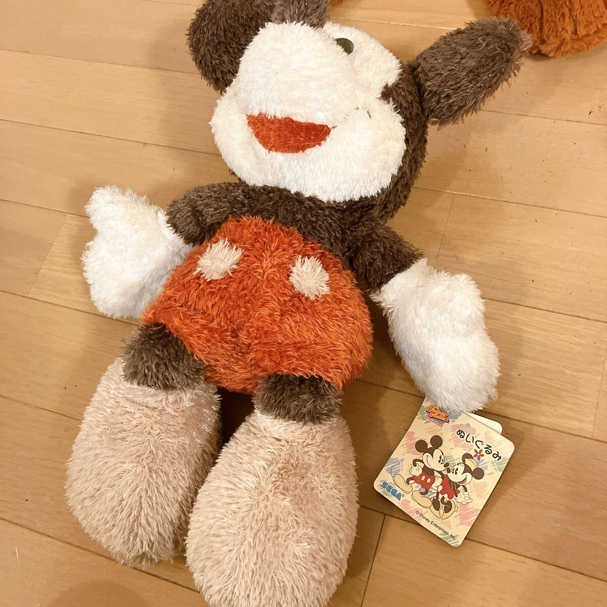ディズニー　ぬいぐるみ　マスコット　ドール　まとめ　セット　当時物　現状品 ミッキーマウス チップ Disney タグ付あり_画像5