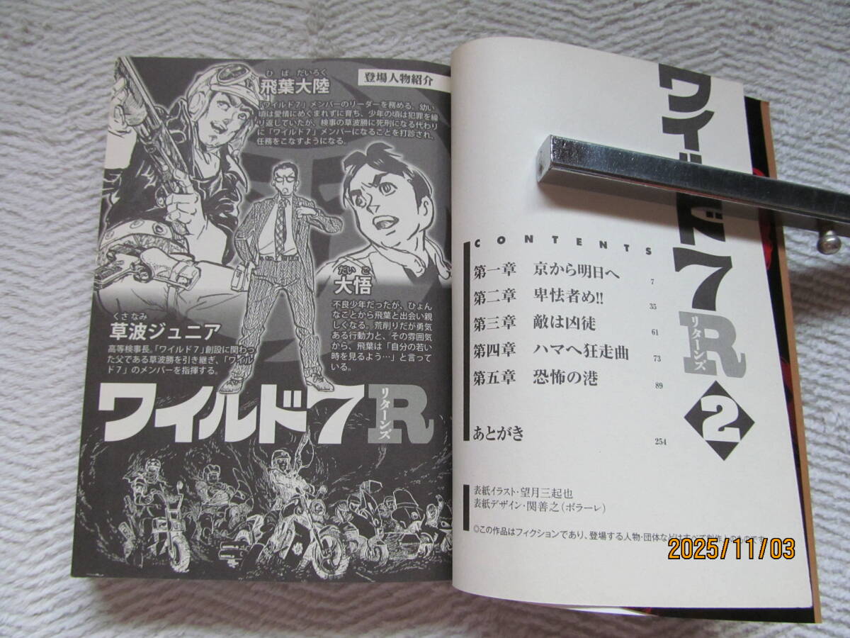 ！　ワイルド７Ｒ②　望月三紀也_画像2