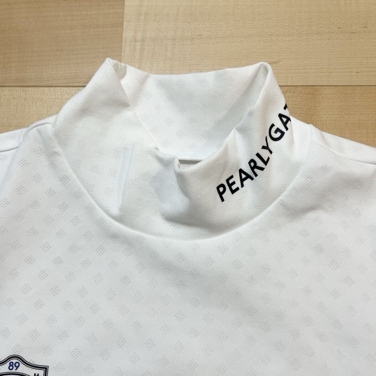 ★極美品 パーリーゲイツ 長袖ハイネック モックネックシャツ メンズ ★送料無料 正規品 XL 大きいサイズ_画像3