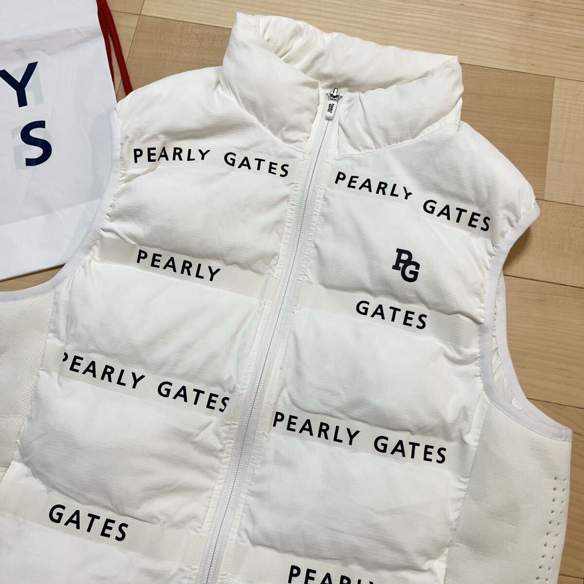 ★パーリーゲイツ 中綿入りベスト メンズ ★送料無料 正規品 PEARY GATES_画像2