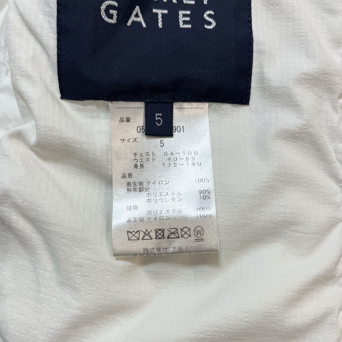 ★パーリーゲイツ 中綿入りベスト メンズ ★送料無料 正規品 PEARY GATES_画像9