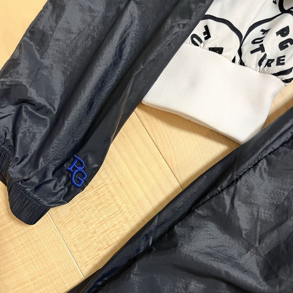 ★美品 パーリーゲイツ ニコちゃん総柄 ツインスニード ジャケット ブルゾン メンズ ★送料無料 正規品_画像8