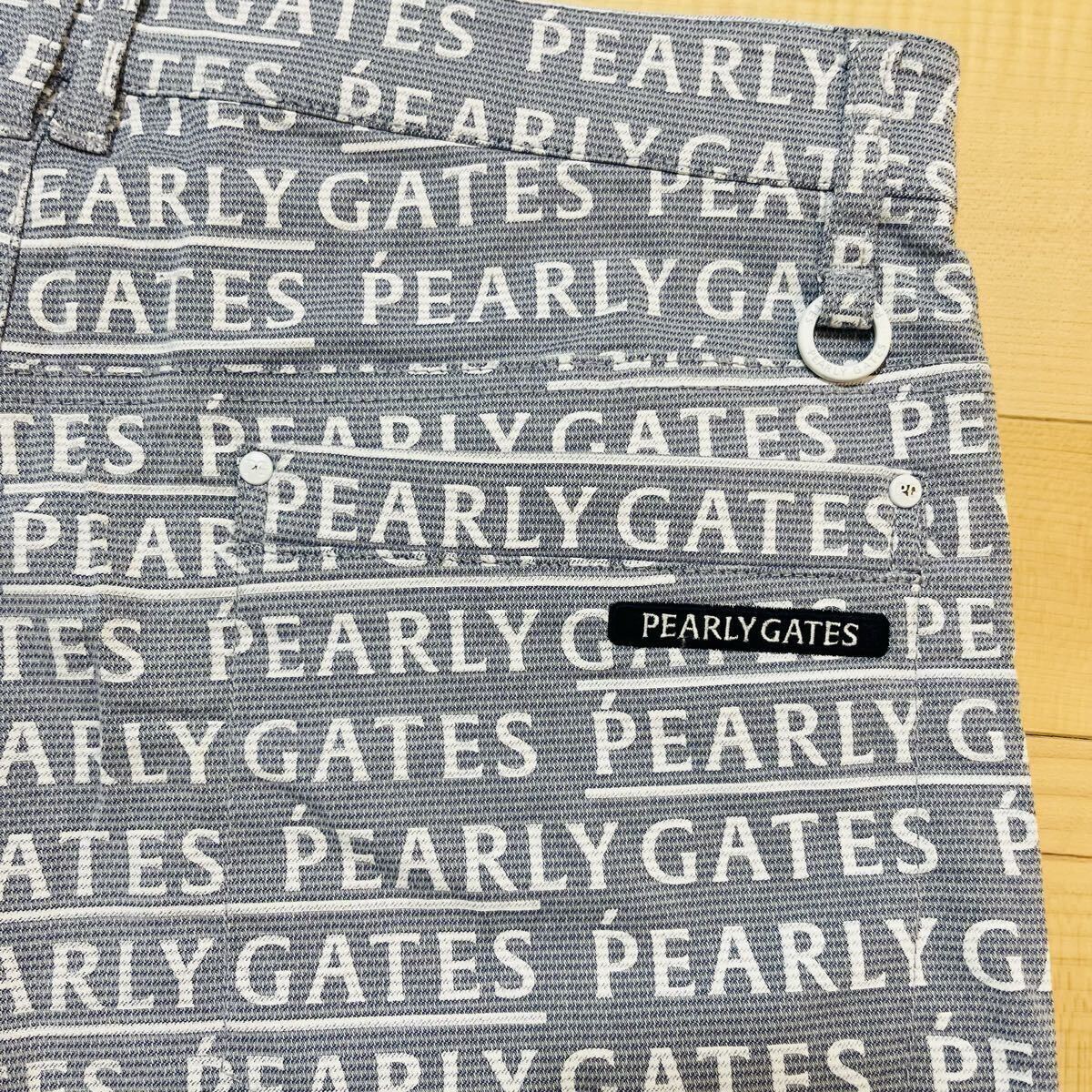 ★極美品 パーリーゲイツ ロゴ総柄 ストレッチパンツ メンズ ★送料無料 正規品_画像7