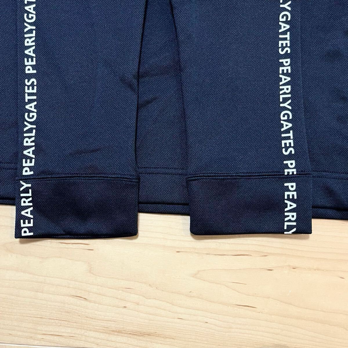 ★パーリーゲイツ 長袖ハイネック モックネックシャツ メンズ ★送料無料 正規品 PEARY GATES_画像4