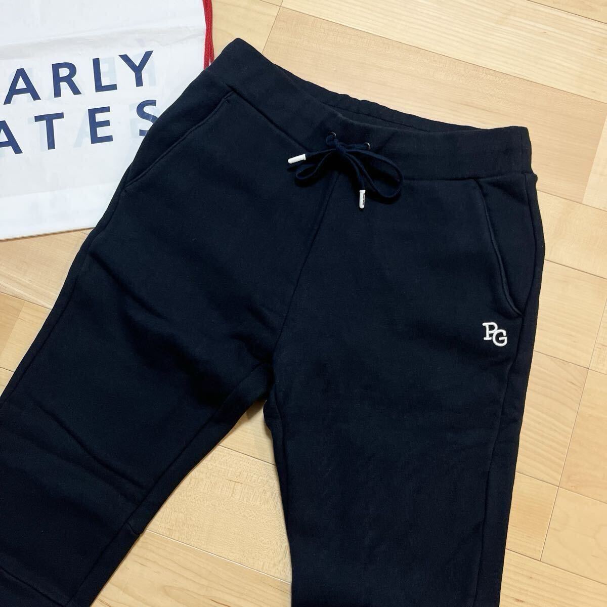 ★美品 パーリーゲイツ 裏微起毛 ストレッチパンツ ジョガー 裾リブパンツ メンズ ★送料無料 正規品 PEARY GATES_画像2