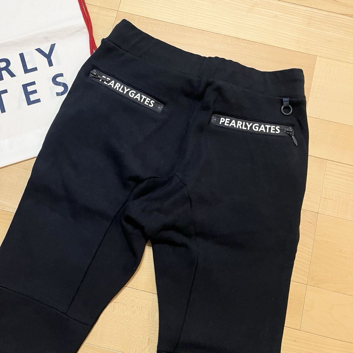 ★美品 パーリーゲイツ 裏微起毛 ストレッチパンツ ジョガー 裾リブパンツ メンズ ★送料無料 正規品 PEARY GATES_画像7